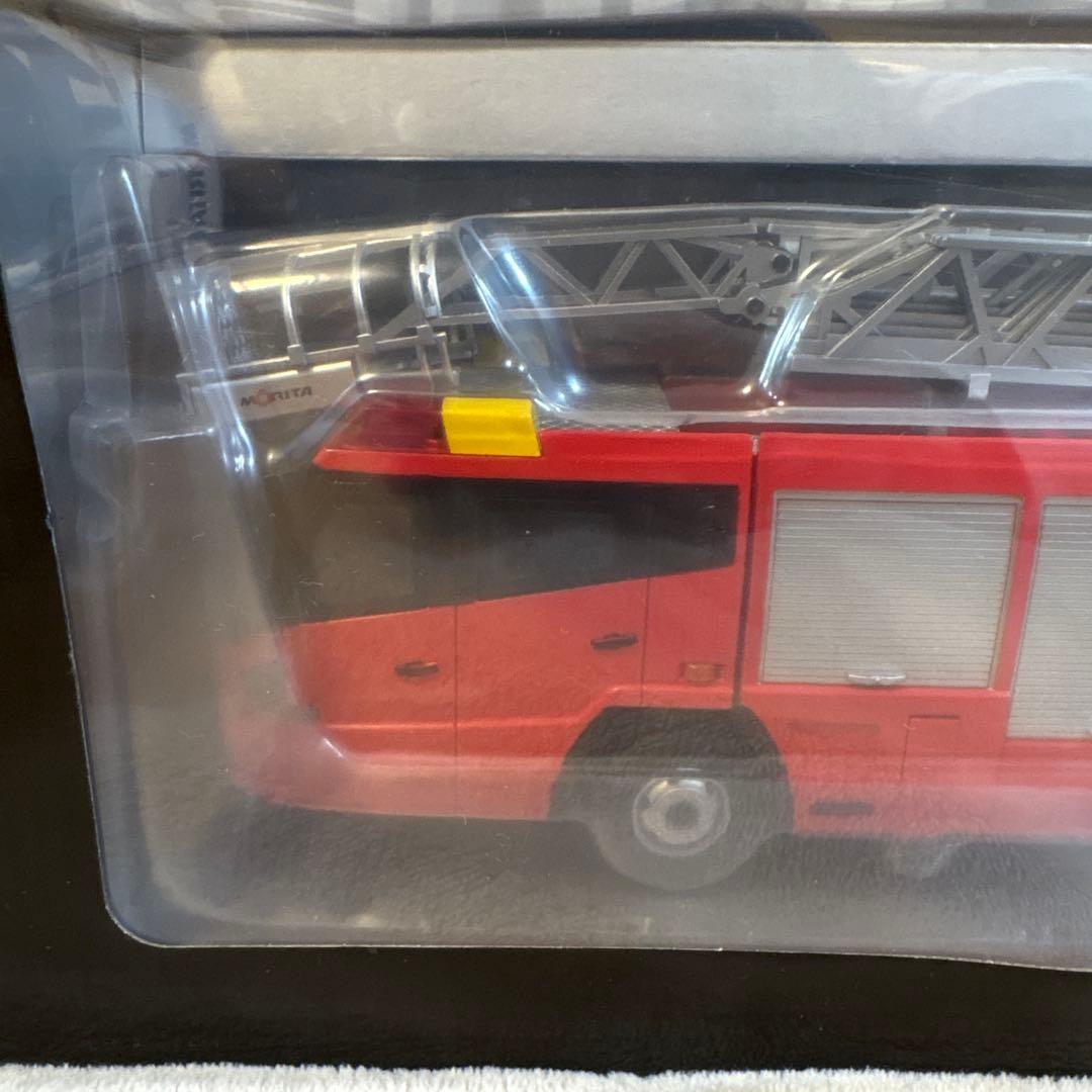 ☆非売品☆モリタ先端屈折式はしご付消防車スーパージャイロラダー（1/32）☆