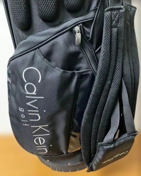   ゴルフ キャディバッグ スタンド式 ブラック