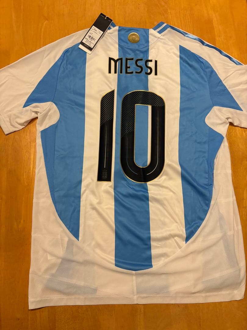 最安値 正規品 新品 オーセン アルゼンチン代表 24/25 メッシ L