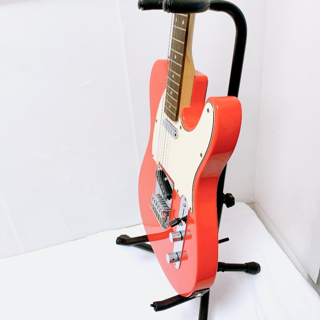 美品 Squier スクワイヤー Telecaster テレキャスター オレンジ