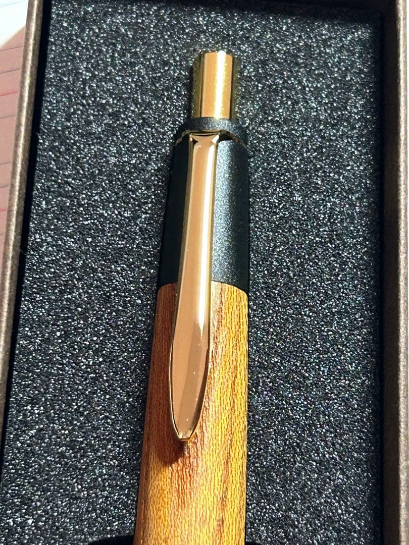 R.heihel 欅 シャーペン 0.5 真鍮 木製 ボナンペン