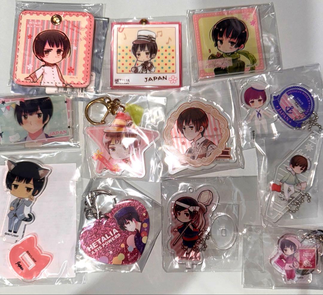 ヘタリア 日本 アクリルキーホルダーセット