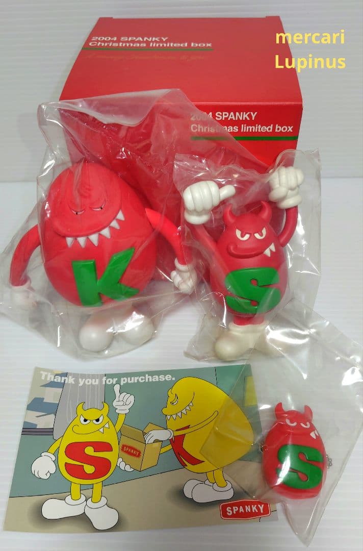 超レア！　SPANKY クリスマス　フィギュア　2004年 スパンキー　限定品