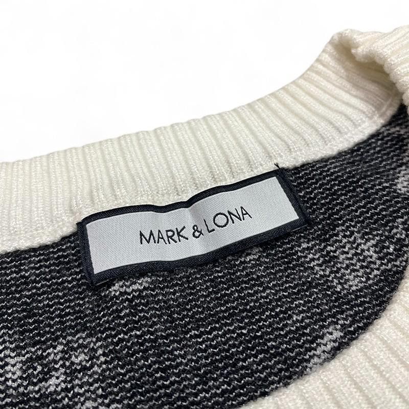 【韓国モデル】MARK＆LONA マークアンドロナ 長袖 ニットセーター XXL