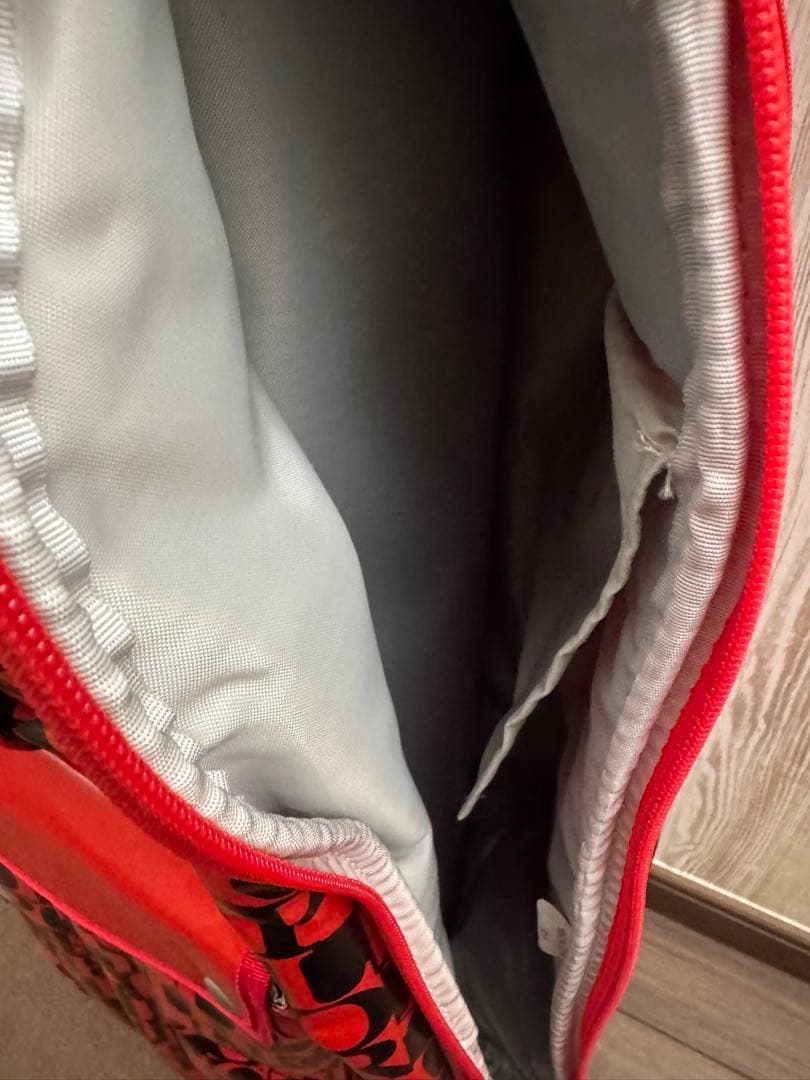 reisuke1020 le coq sportif ゴルフバッグ 赤黒