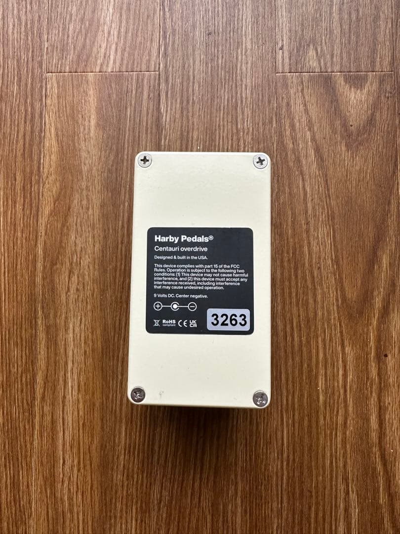 ギター Harby Pedals Centauri Overdrive