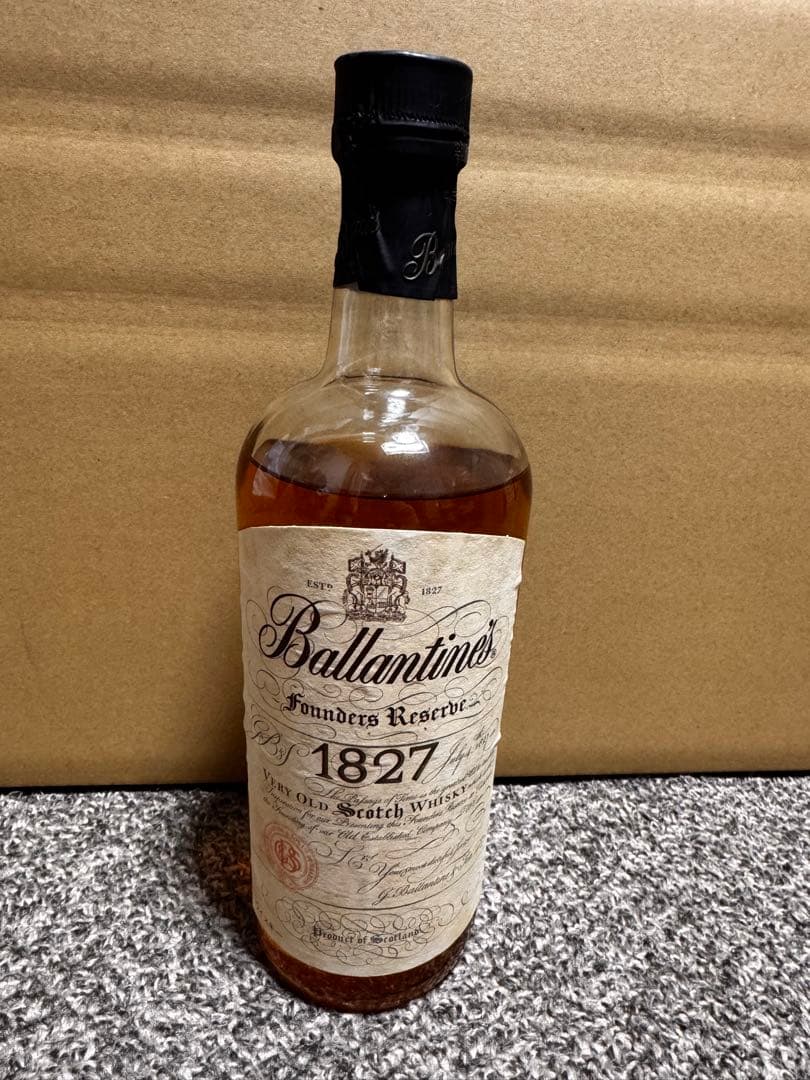 旧ボトル・終売　バランタイン1827 750mlアルコール分43%