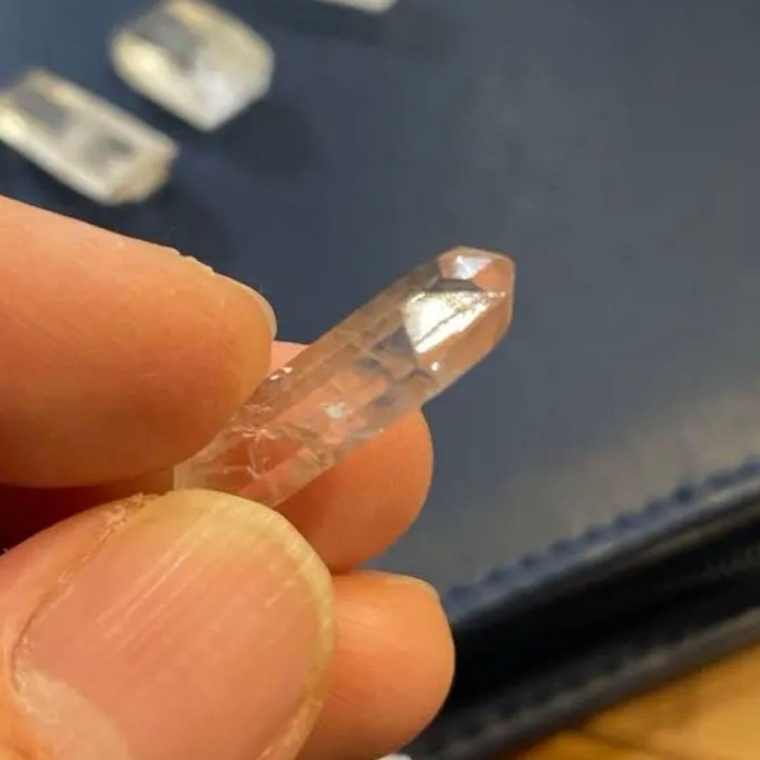 【国産鉱物】乙女鉱山産　水晶18本セット