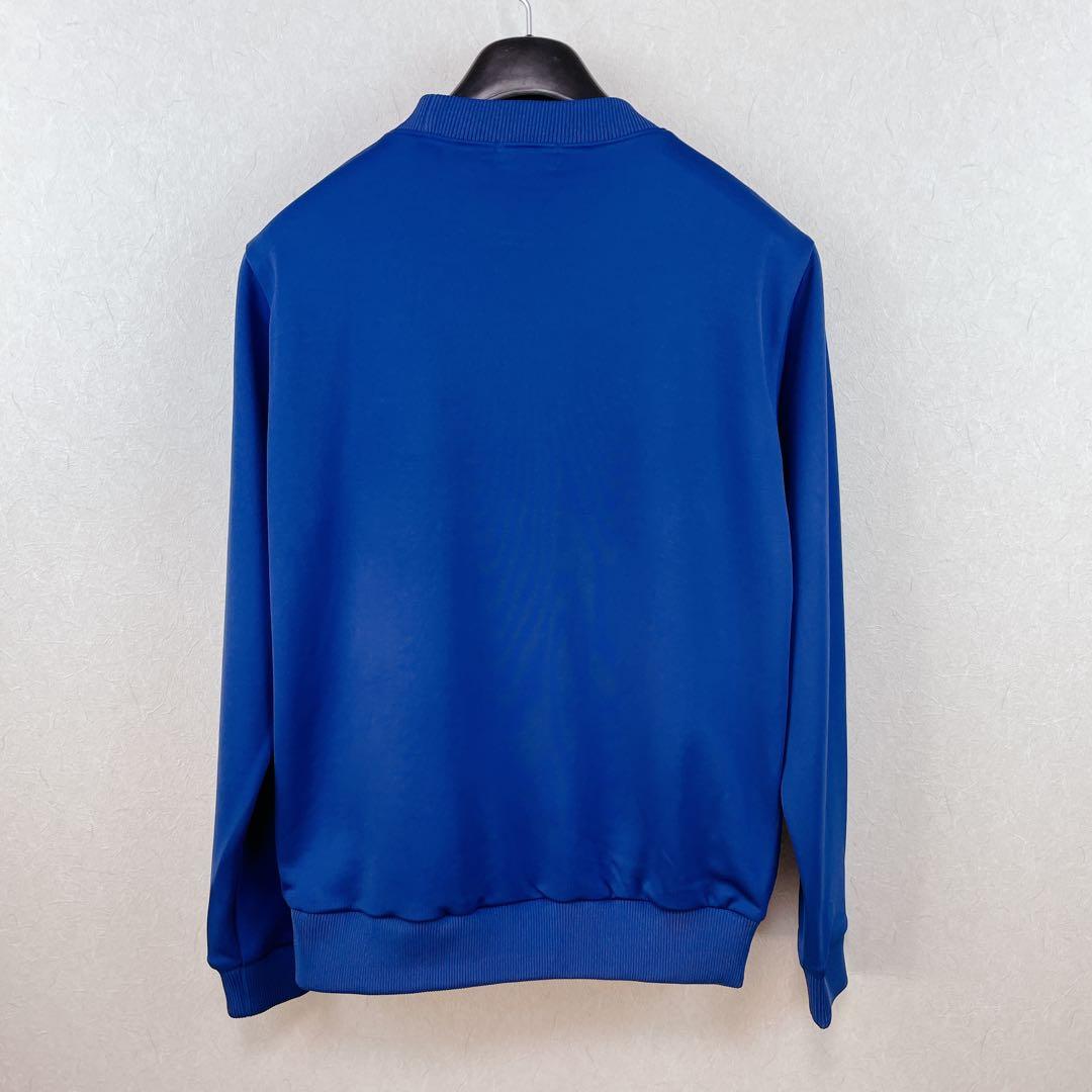 【新品未使用 アルチビオ】メンズピカピカロゴ機能素材クルー長袖プルオーバー46号
