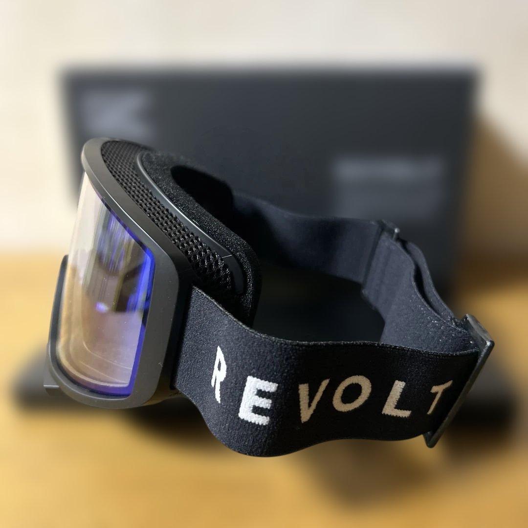 REVOLTゴーグルBlueMirror/ClearPhotochromic新品