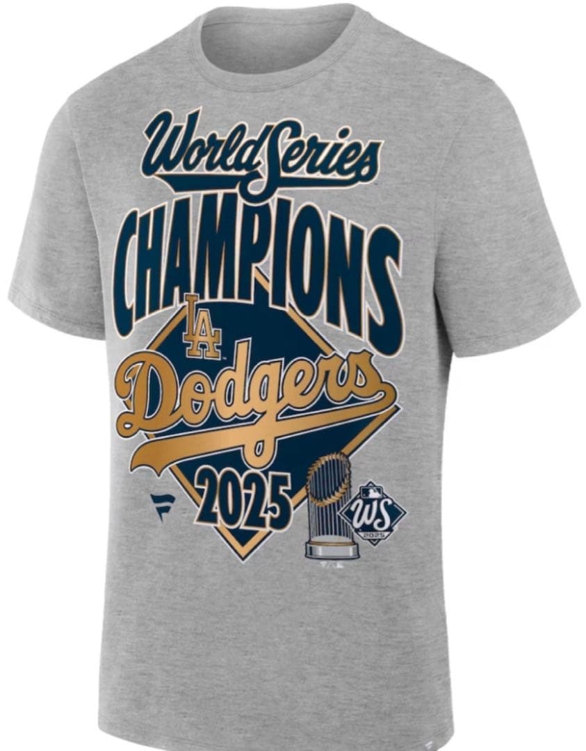 Dodgers 2025年ワールドシリーズ記念Tシャツ　Lサイズ