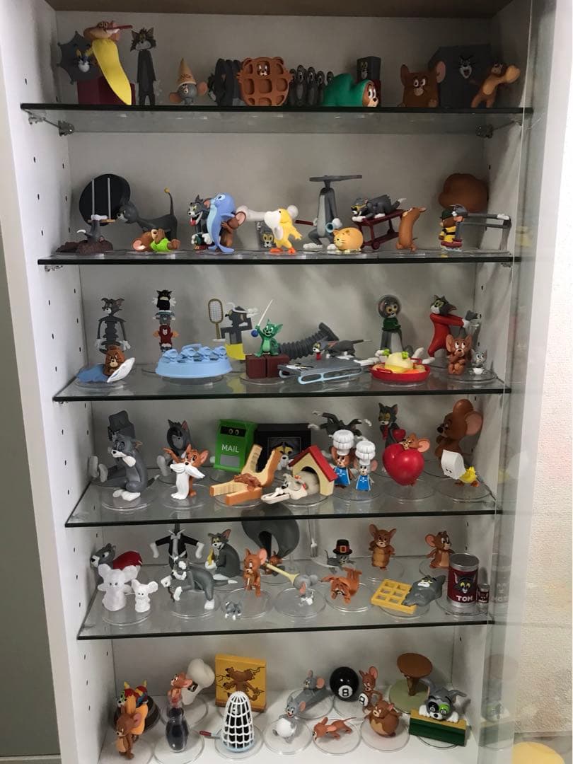 Happyくじ トムとジェリー FUNNYART!1〜4 フィギュア フルコンプ