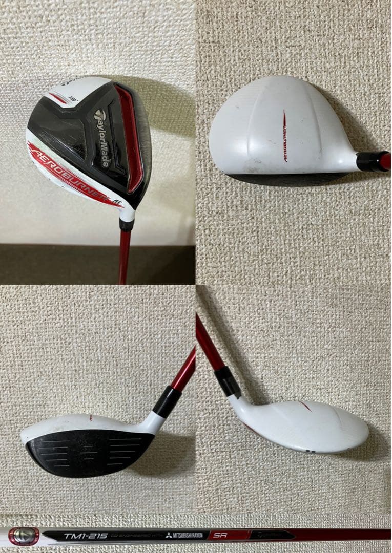 Taylor Made BURNUR メンズゴルフクラブセット 12本