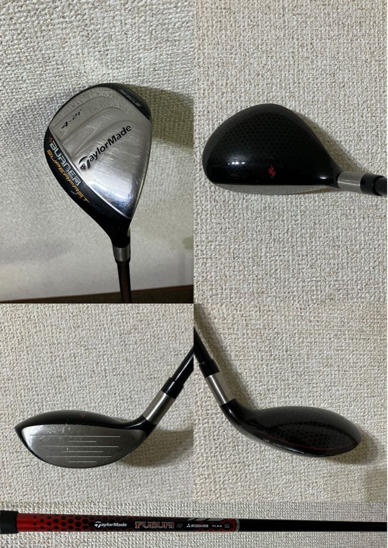 Taylor Made BURNUR メンズゴルフクラブセット 12本
