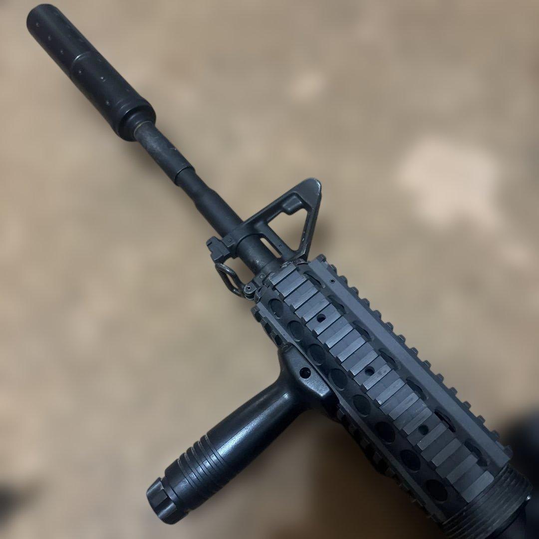 マルイM4 サイレンサー カスタム　他　カスタム　300連マガジン