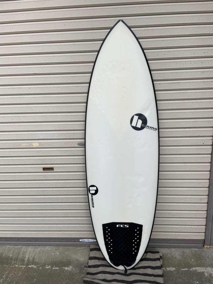 ハモ　サーフボード　hammo ポケットロケット5'7\