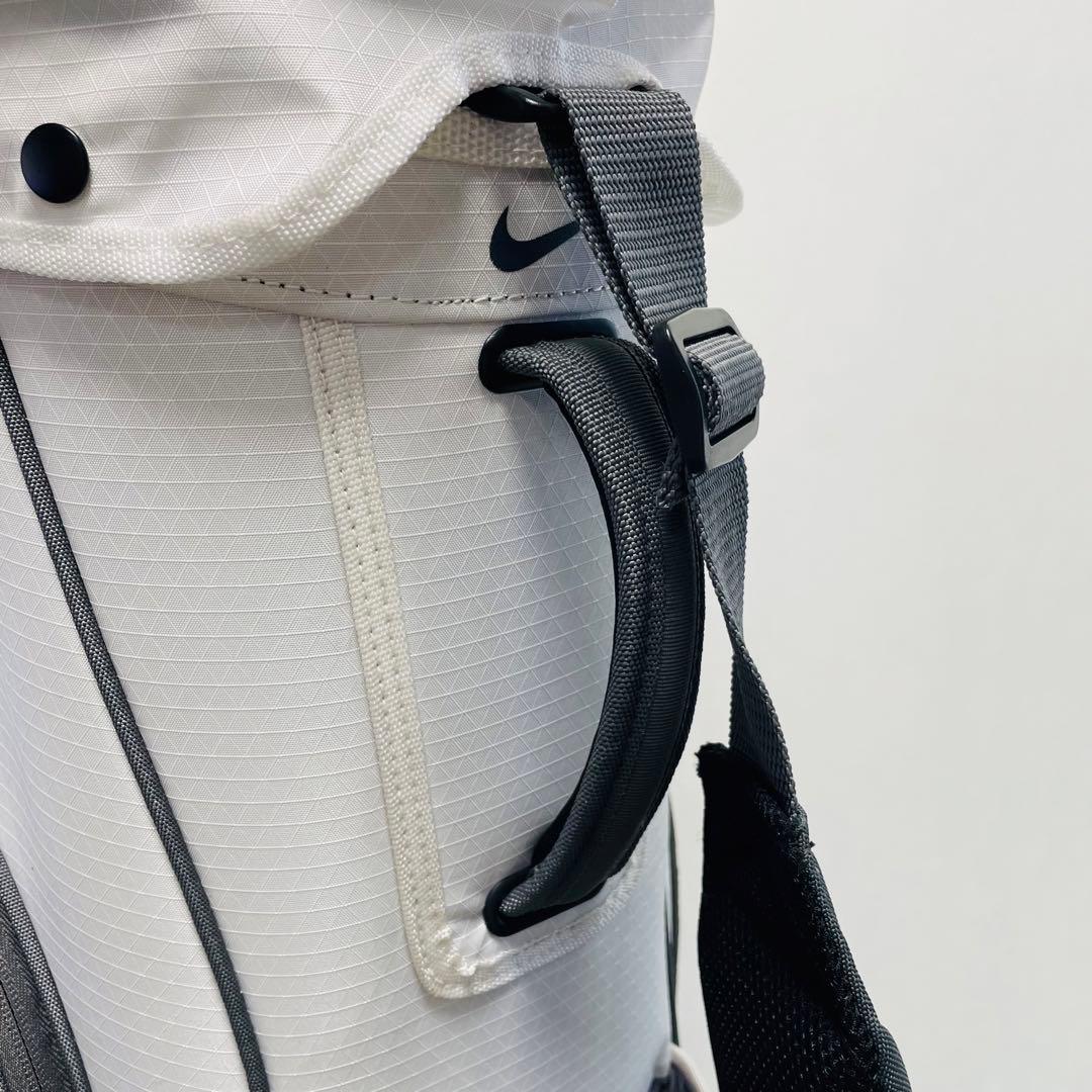 Nike キャディバッグ ホワイト/レッド/グレー ゴルフ