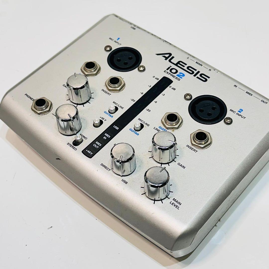 Alesis iO2 Express オーディオインターフェイス 動作品