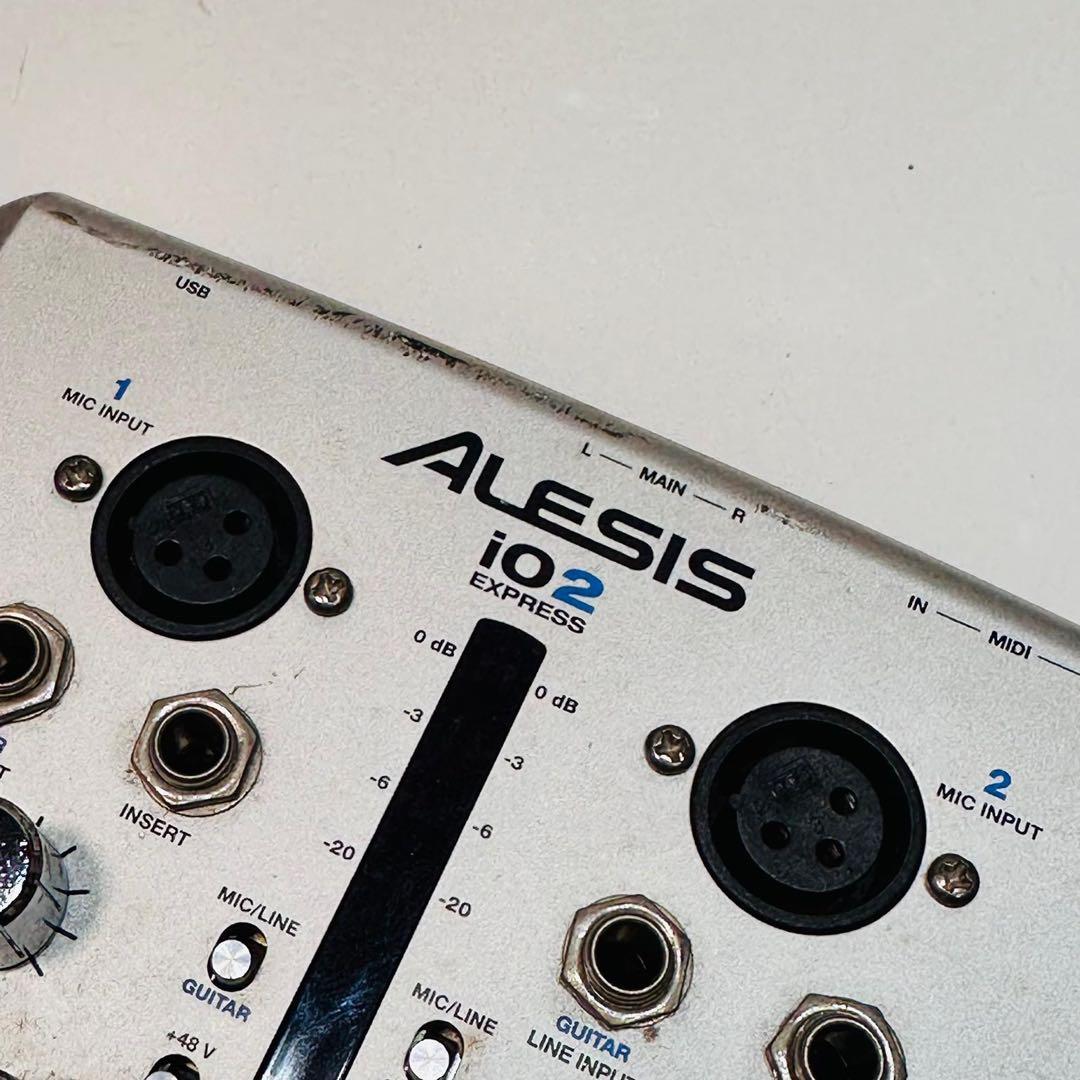 Alesis iO2 Express オーディオインターフェイス 動作品