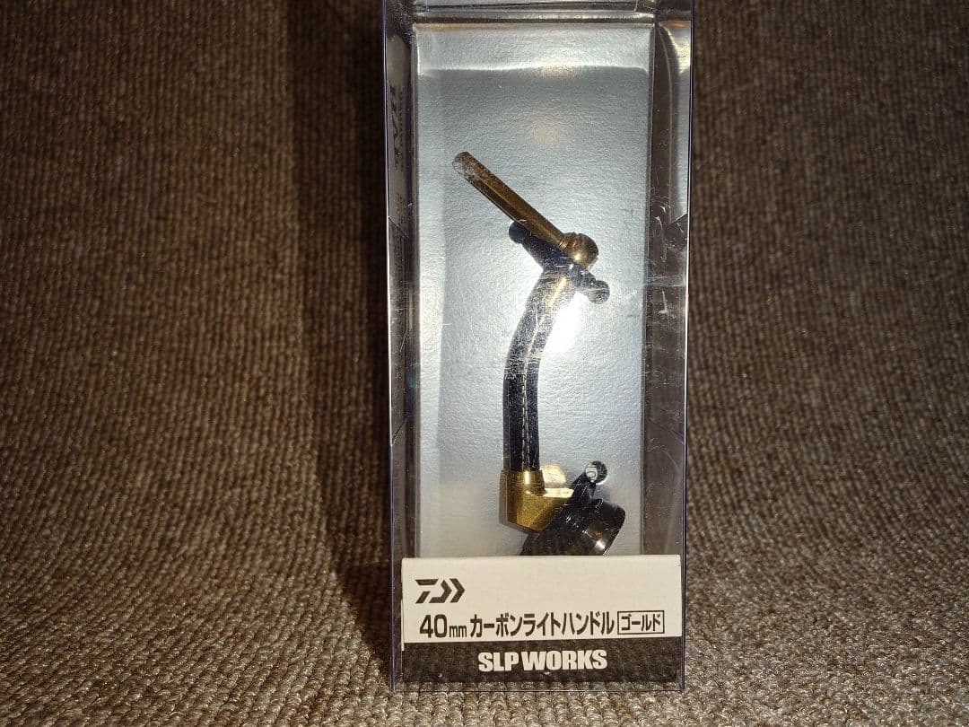 SLP WORKS カーボンライトハンドル ゴールド 40mm