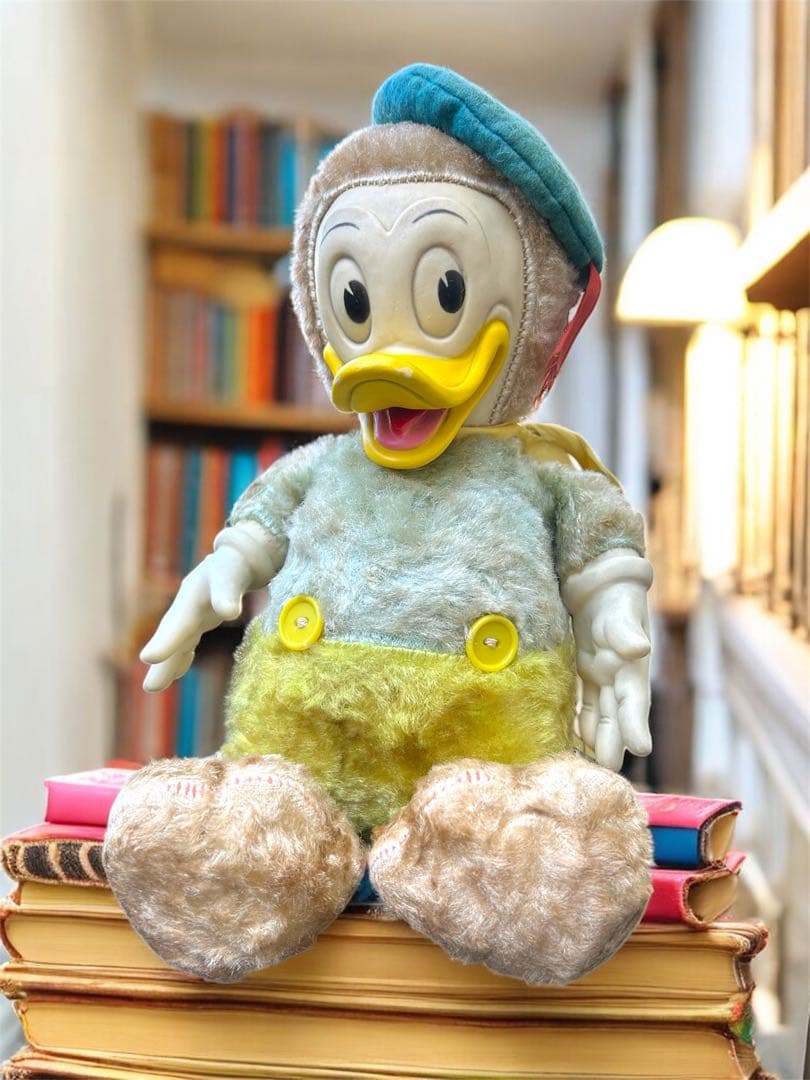 希少！当時物ドナルドダック アンティークドール 昭和レトロ　ディズニー