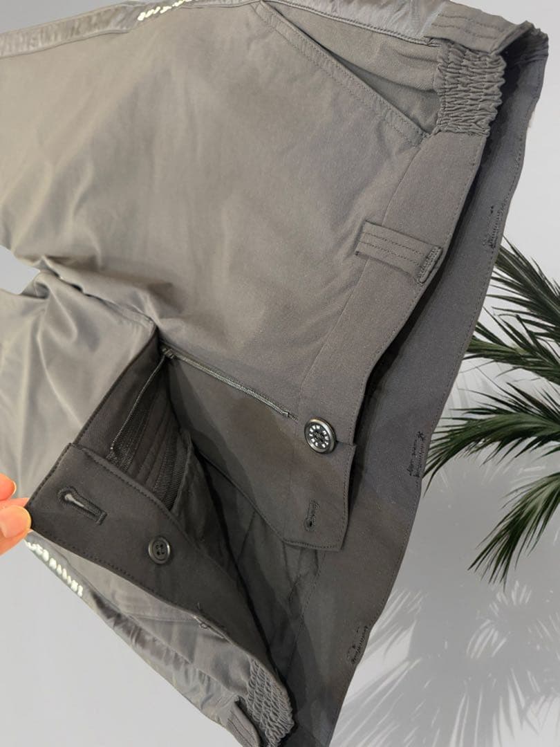 【新品】ムータマリン　ロングパンツ　黒　メンズ　Mサイズ