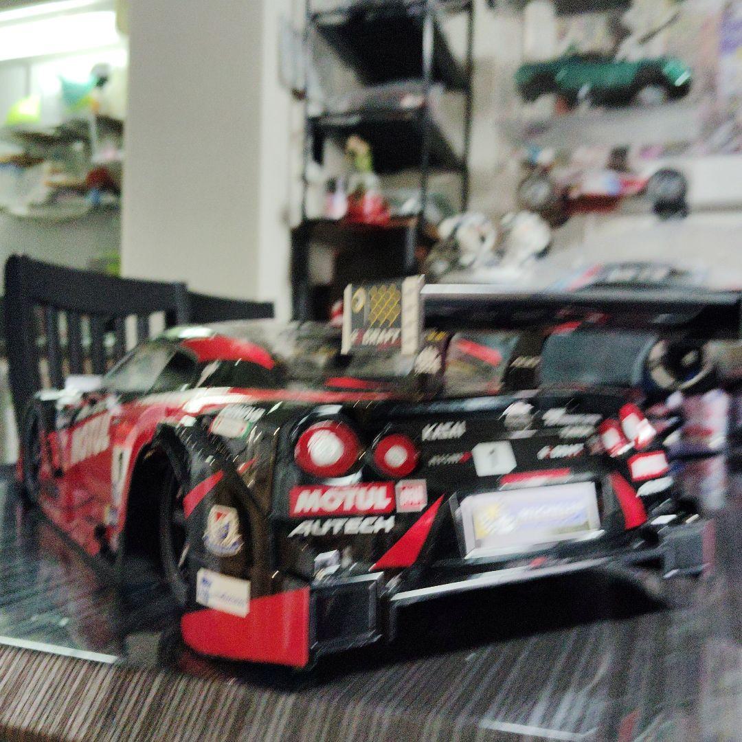 タミヤ 1/10 モチュール GTR 完成済みボディ　タイヤホイール付き