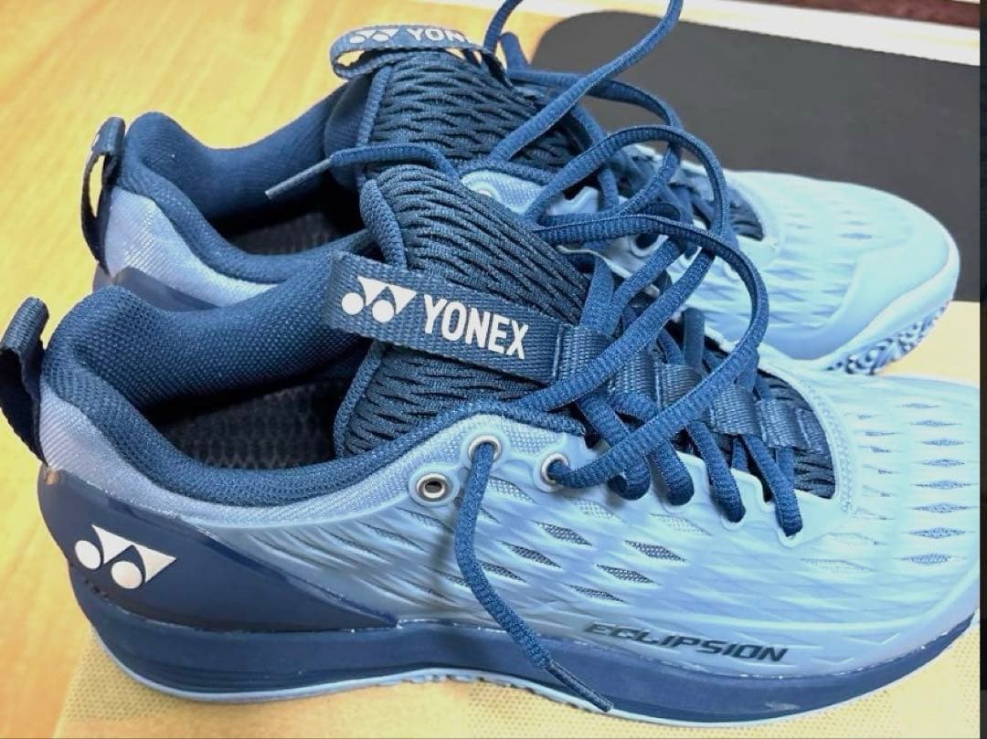 【ヨネックス】新品　エクリプション3テニスシューズ グレー/ネイビー　26cm