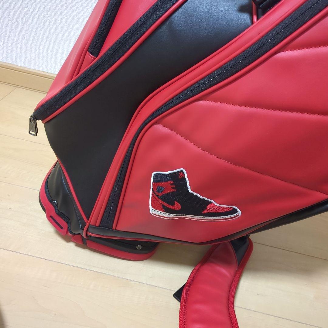 ★美品★JORDAN　ジョーダン レッドキャディバッグ 限定200本
