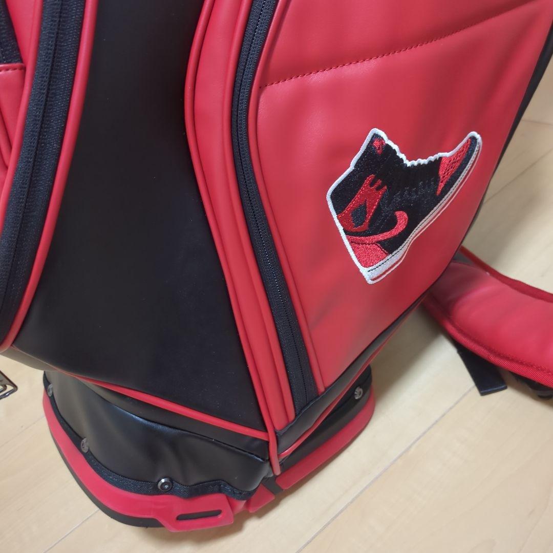 ★美品★JORDAN　ジョーダン レッドキャディバッグ 限定200本