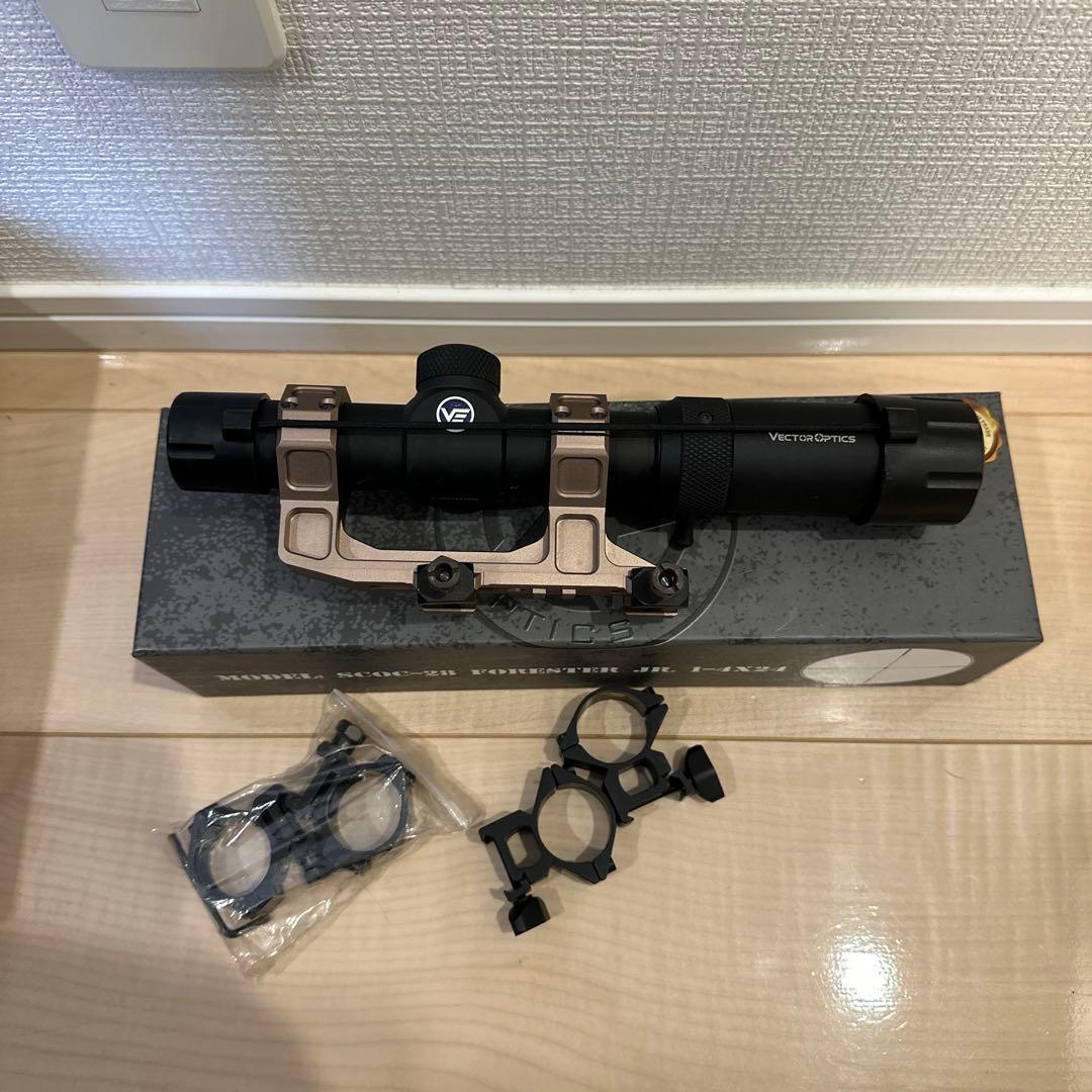 VectorOptics FORESTER JR. ガイズリーマウント付き