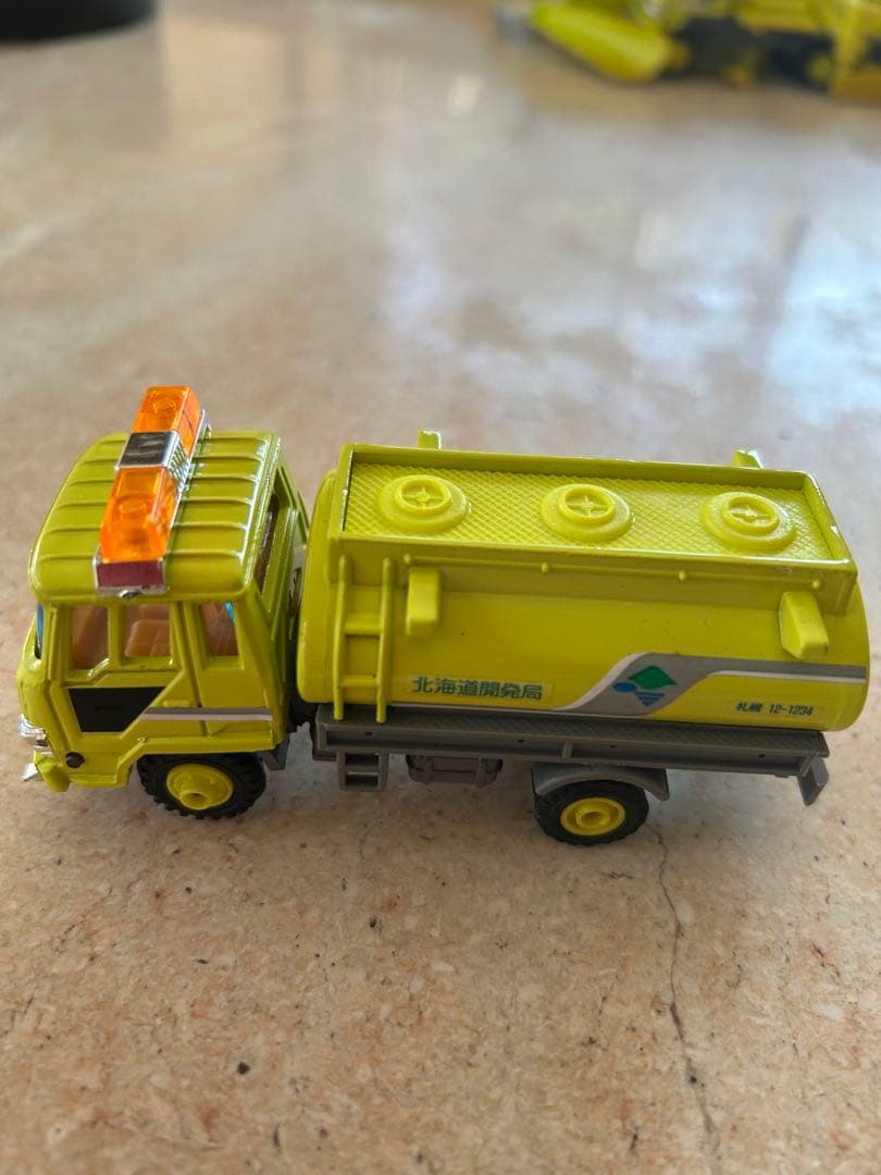 北海道開発局　除雪トラック 除面清掃車 2点セット非売品
