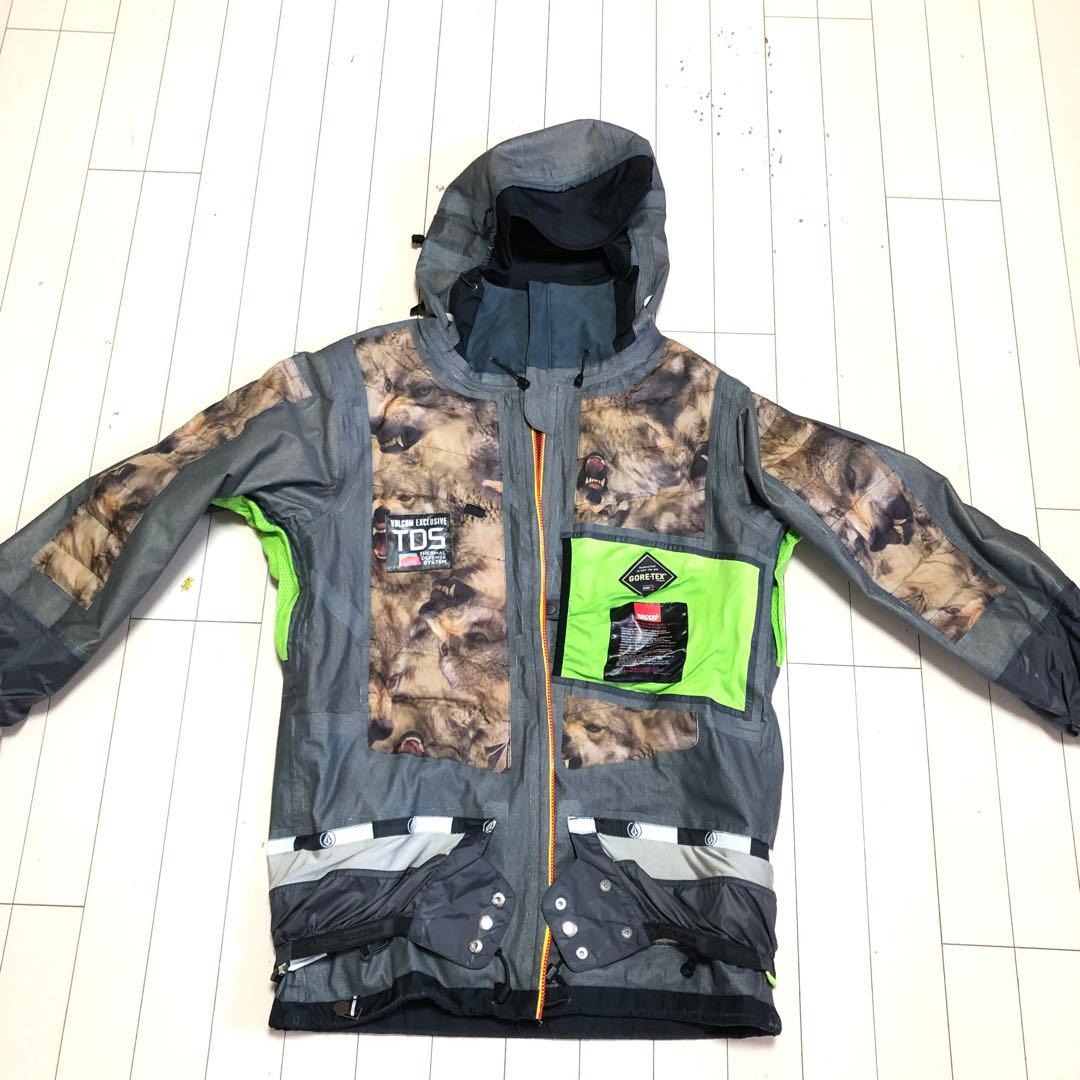 volcom スノーボード ジャケット M gore-tex 3l ak457並
