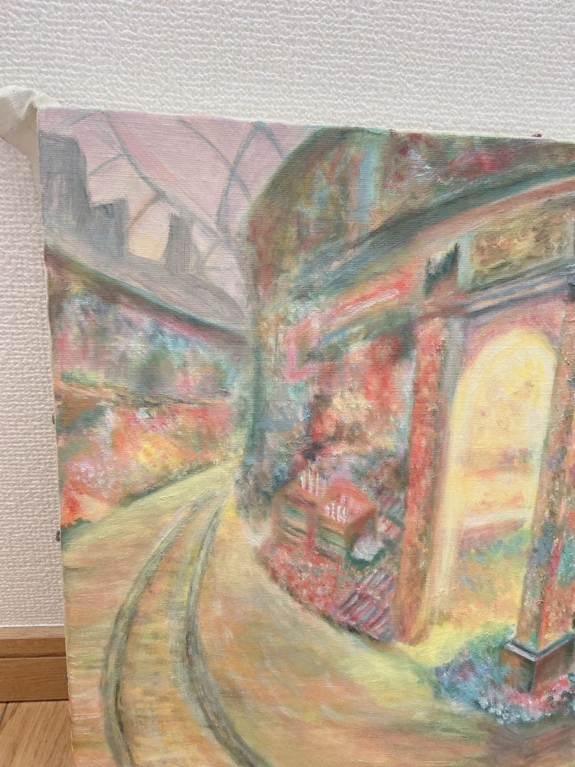 高校生が描いた油絵　(模写)