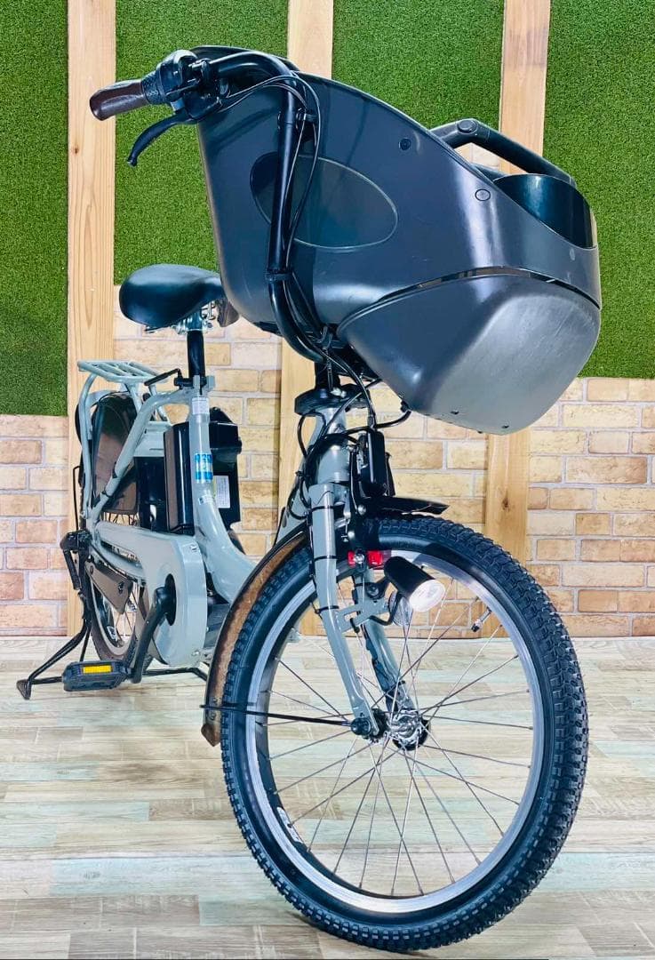 2019年 ビッケ 大人気ブリヂストン 子供乗せ電動アシスト自転車 H2974