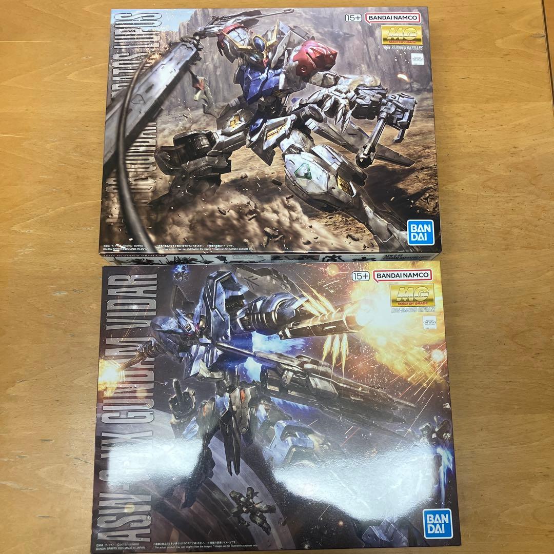 MG 1/100 ガンダム　バルバトスルプス　ヴィダール　ガンプラ　オルフェンズ