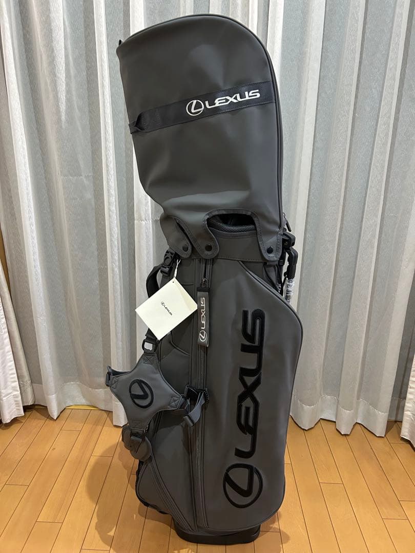 希少 新品未使用 レクサス LEXUS 非売品 キャディバッグ ゴルフバッグ