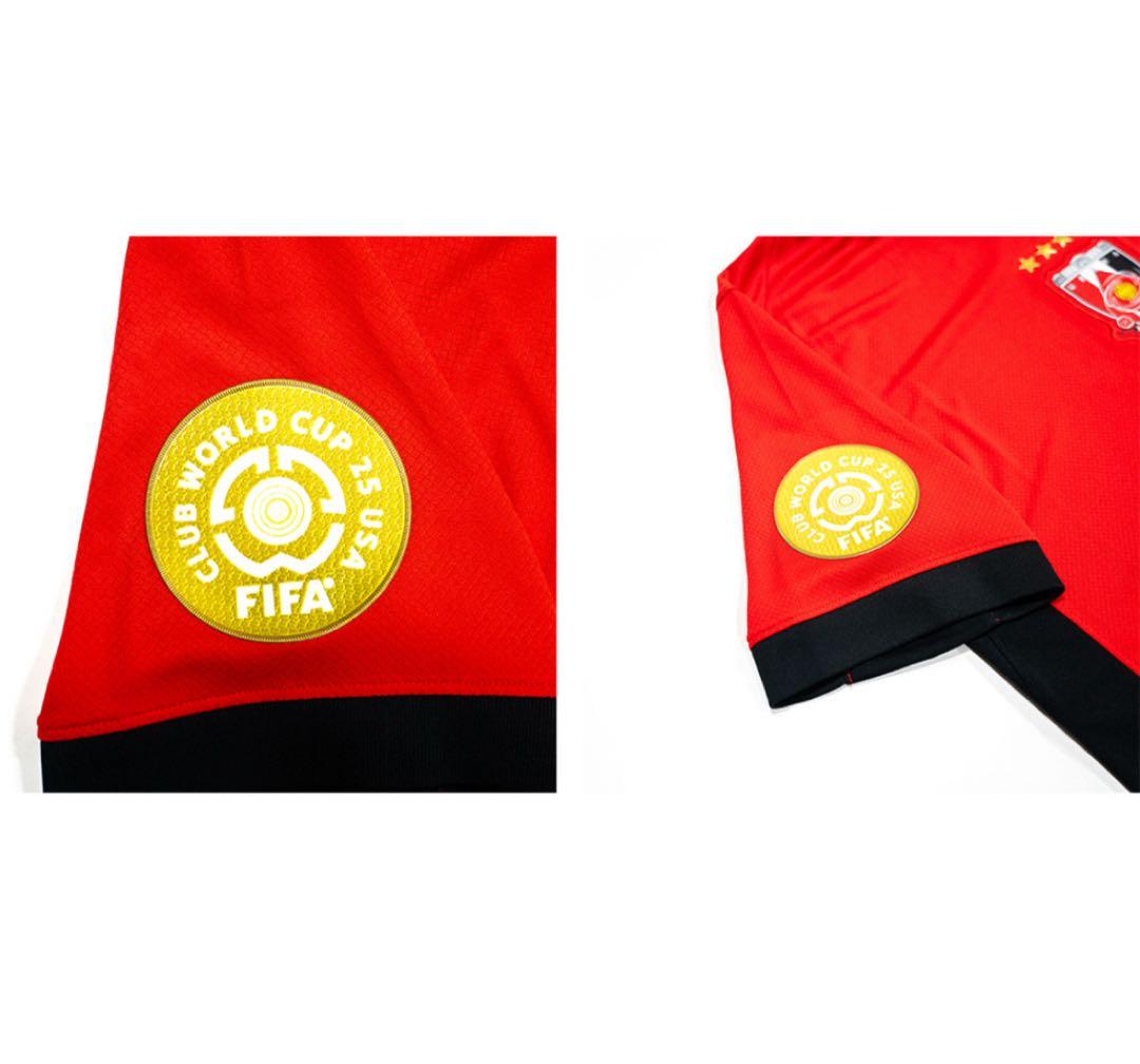 ★新品★浦和レッズ2025国旗付きCWCユニフォーム　XS お子さまにも