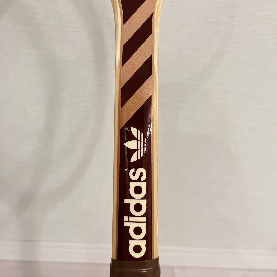 希少 70s アディダス ナスターゼ ウッドラケット ベルギー製 ハンドクラフト