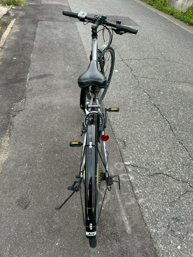 と*ぼ様 即決　楽ちん　ブリジストン 電動アシスト自転車 シルバー　直引き　名古