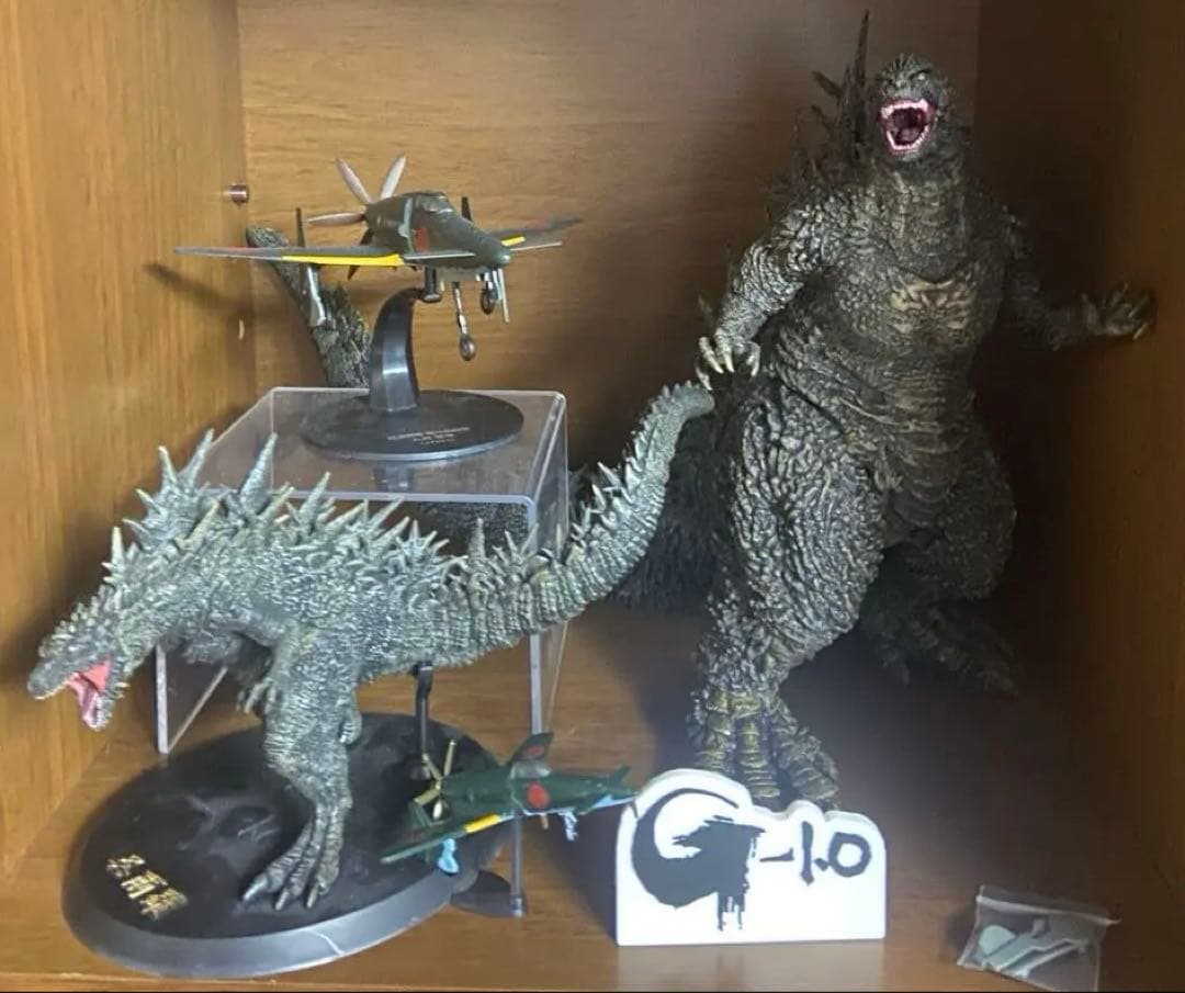 一番くじ ゴジラ B賞呉爾羅(2023)ゴジラ -1.0 A賞　震電以外は箱アリ