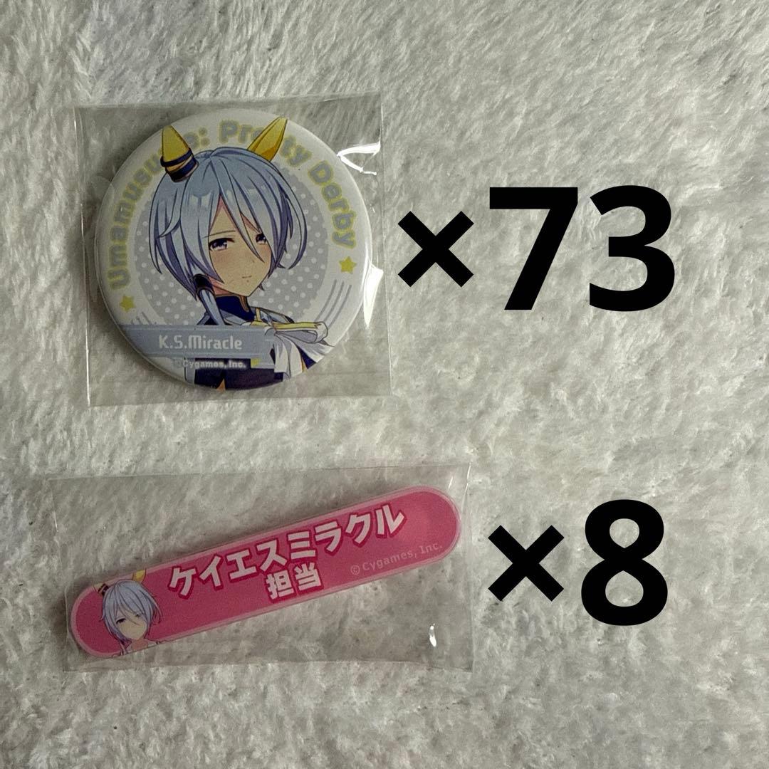 ケイエスミラクル キャラバッジ 担当称号