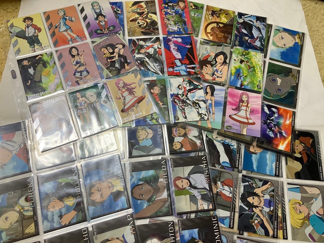 エウレカセブン　トレーディングカード　フルコンプ　カードダスマスターズ