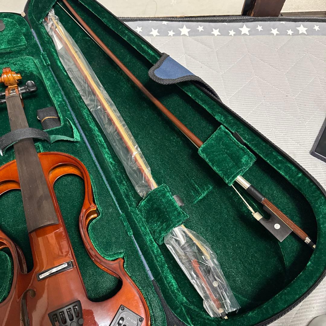 ハルシュタット　電子バイオリン　cv-210e 美品