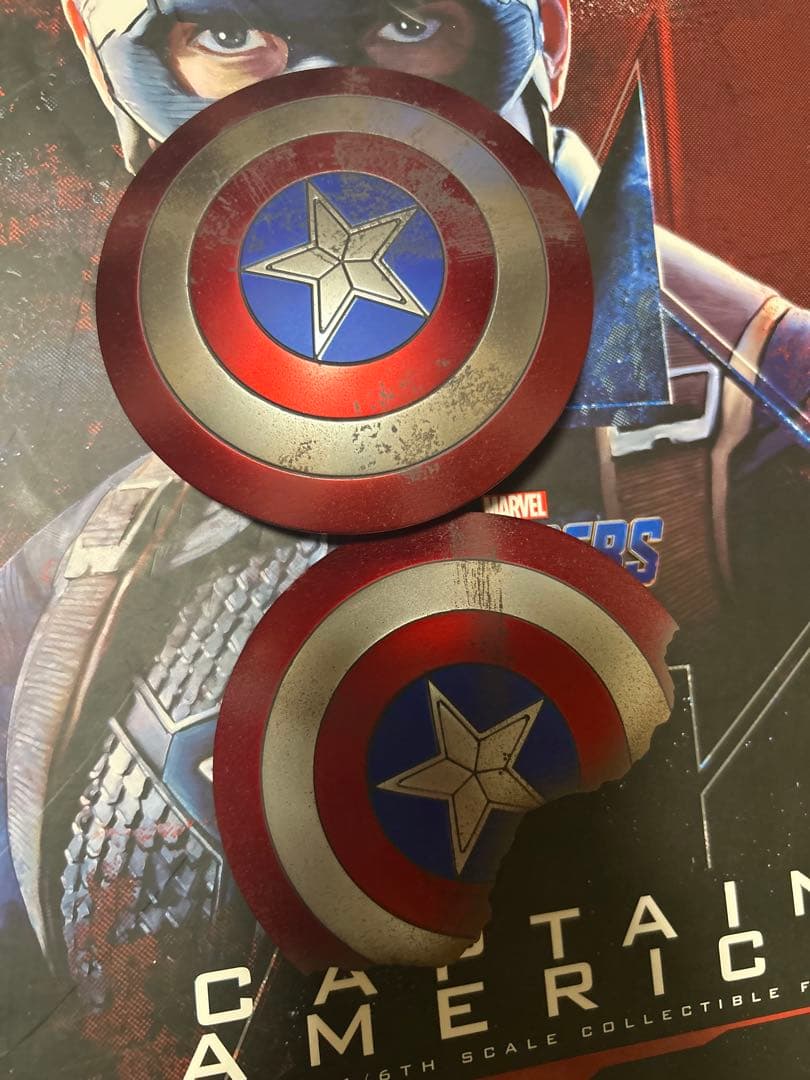 Hot Toys キャプテン・アメリカ 1/6フィギュア(部品欠品あり)