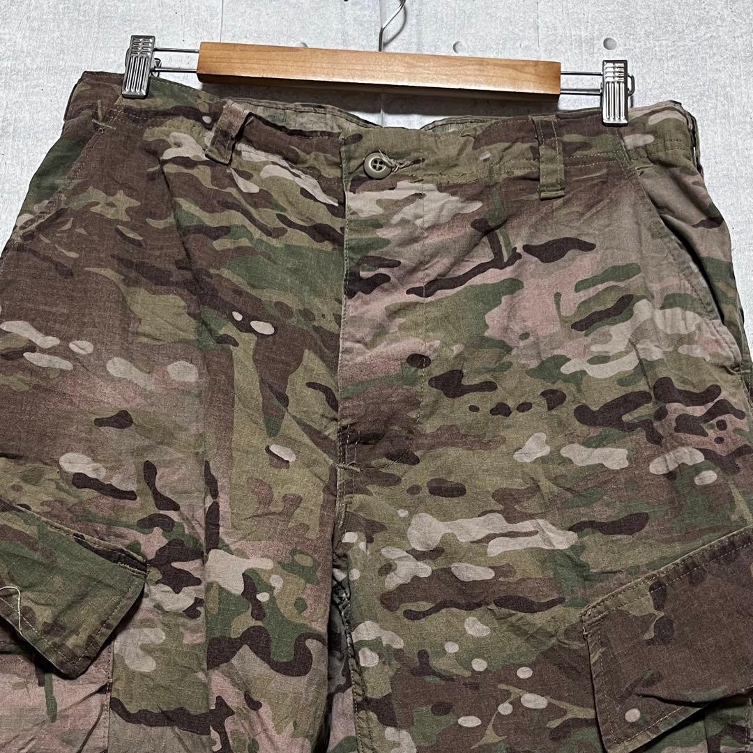 j69 米軍実物 ACU マルチカム カーゴパンツ M ミリタリー カモフラ