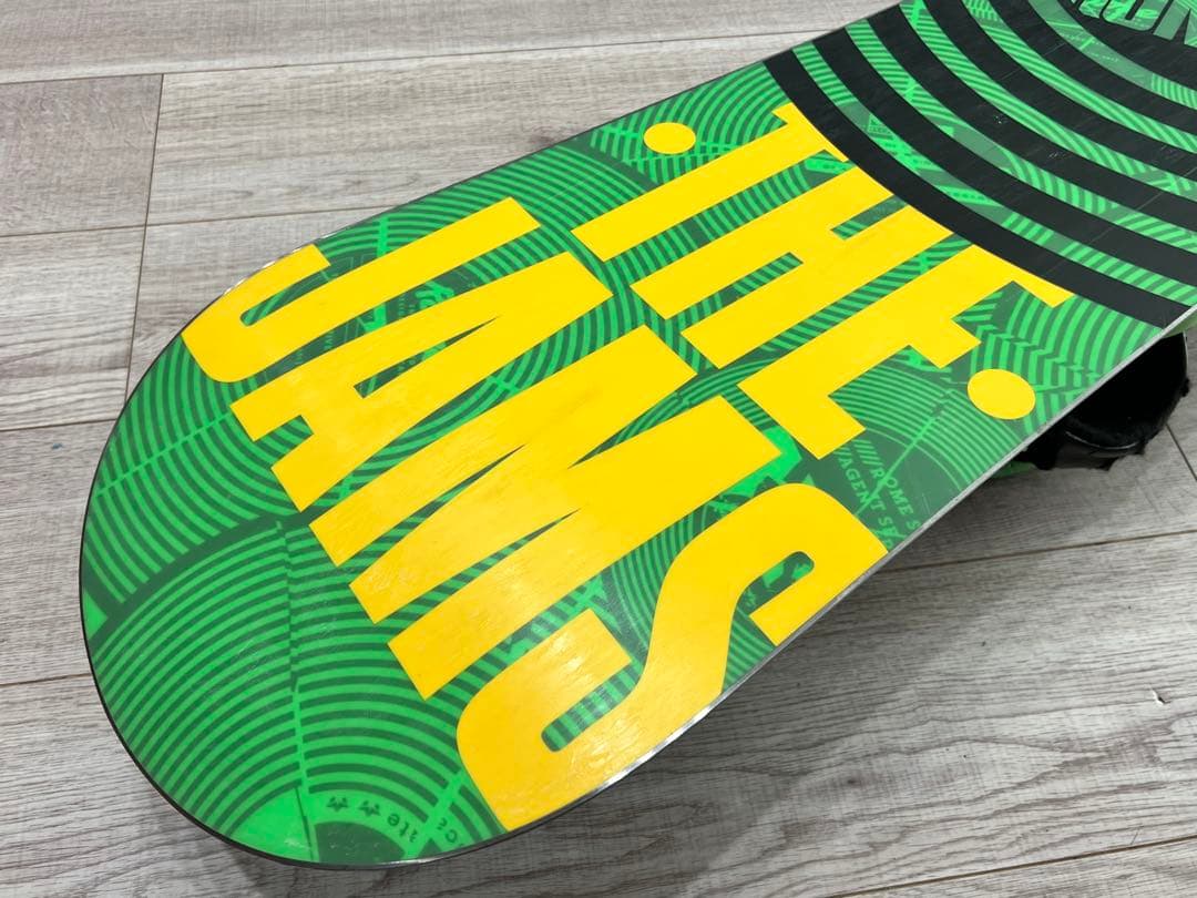 即日発送可！ROME AGENT 154cm ビンディング セット ローム