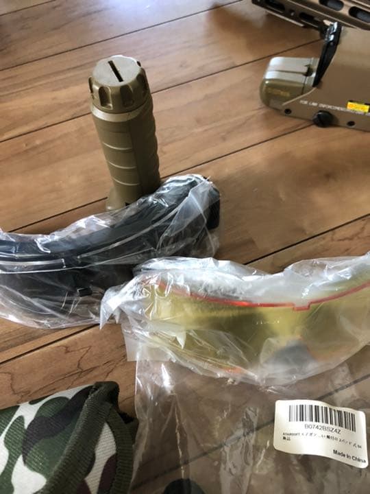 サバゲー　引退セット　入門セット　グローブ　ゴーグル