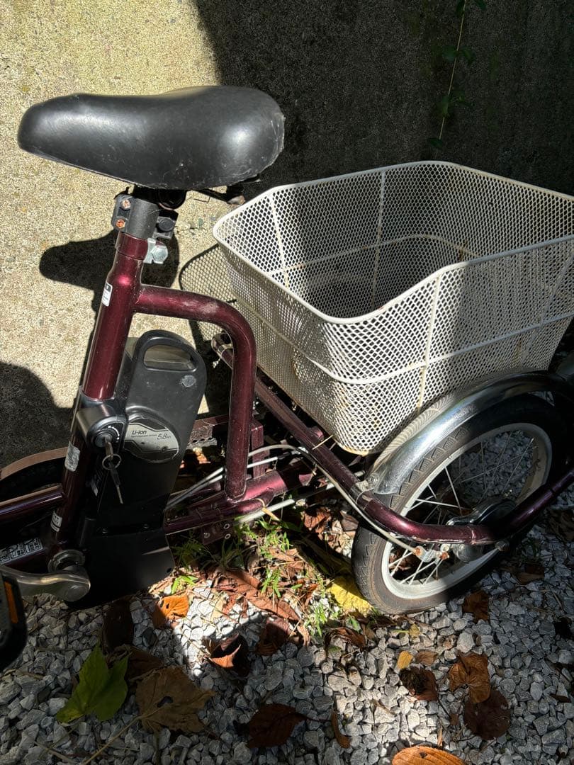 MIMUGO ACTIVEPLUS911 電動アシスト三輪車 5.8Ah