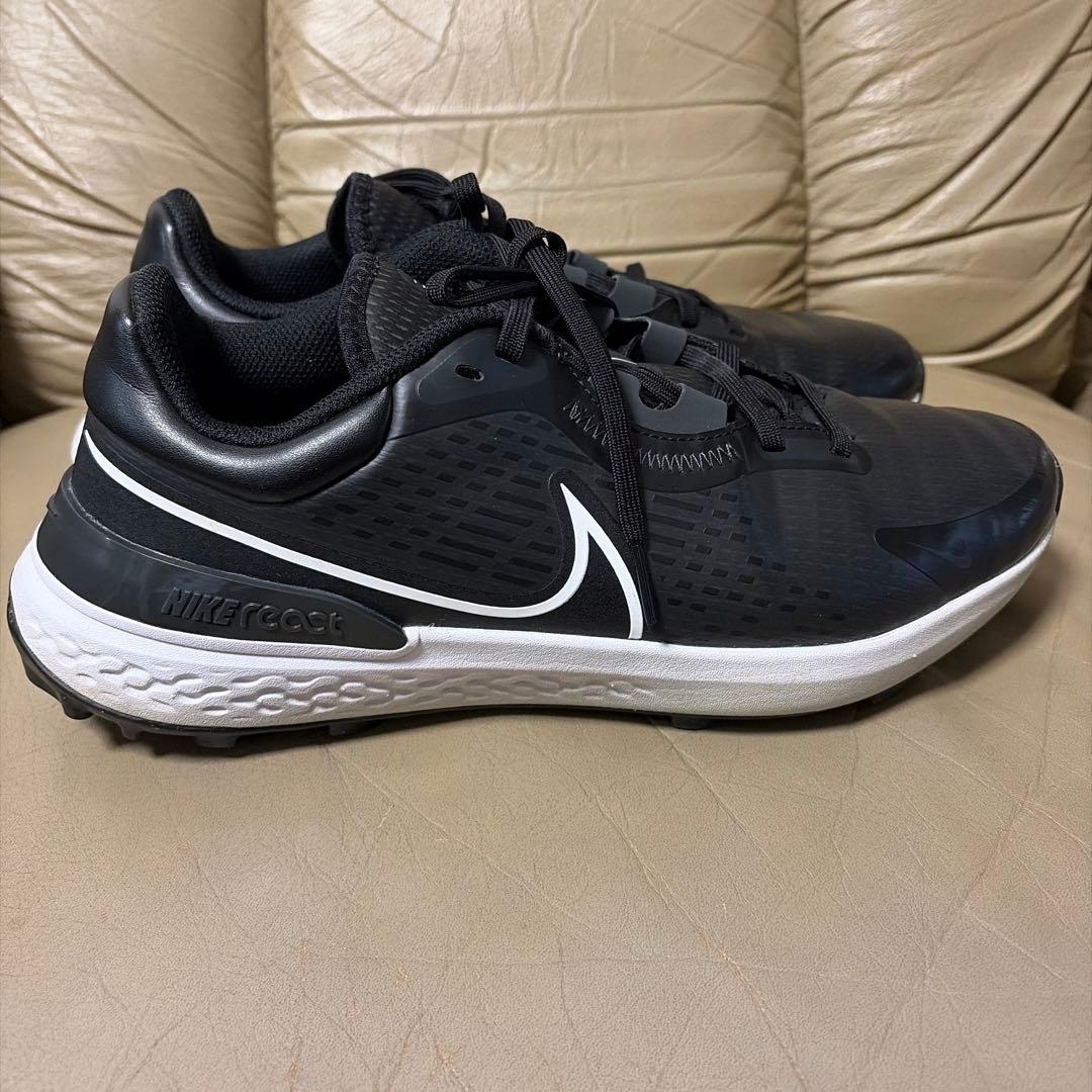 【中古美品】NIKEGOLF INFINITY PRO 2 ブラック系27.5㎝